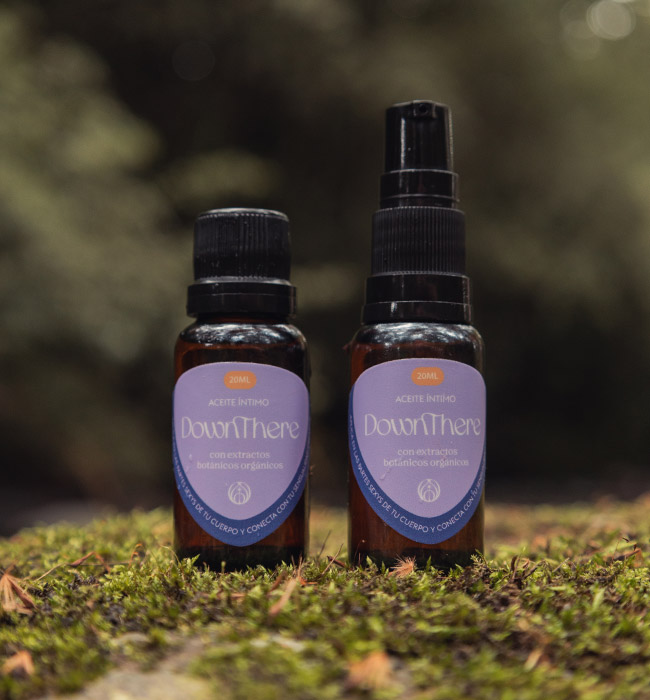 Lubricantes íntimos DownThere con certificaciones.